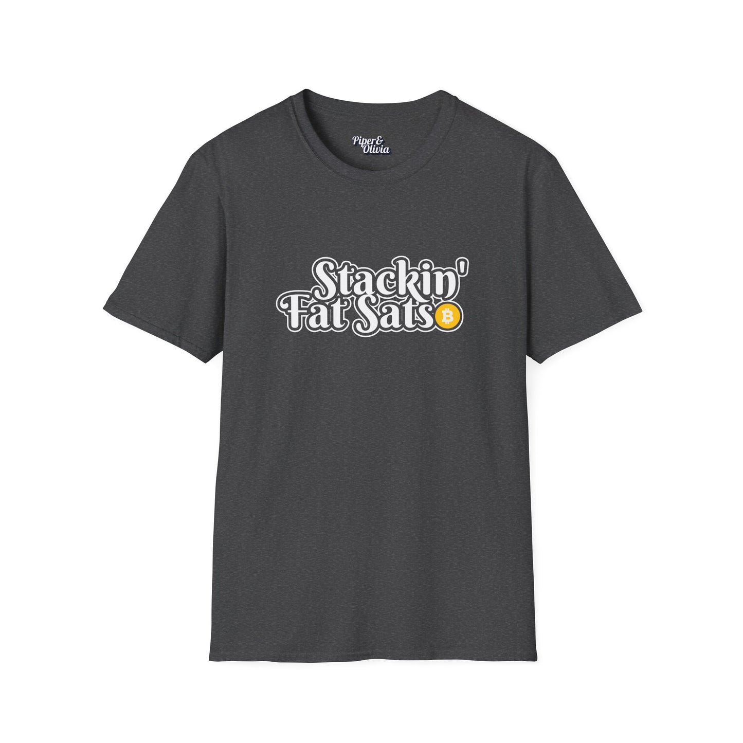 Stakin Sats - Unisex - On Dark and Light Colored Tee๐