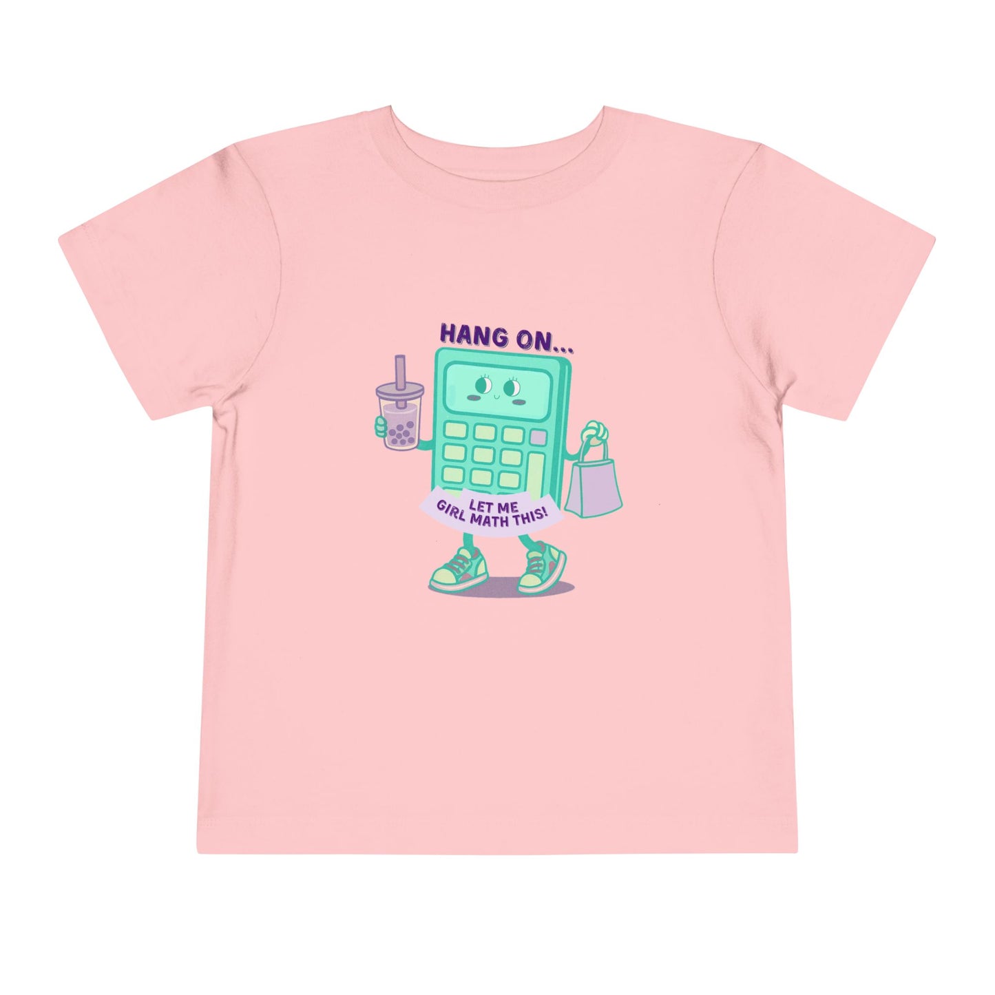 Girl Math - Unisex Toddler/Kid - Front Print on Light & Dark Tees ๐