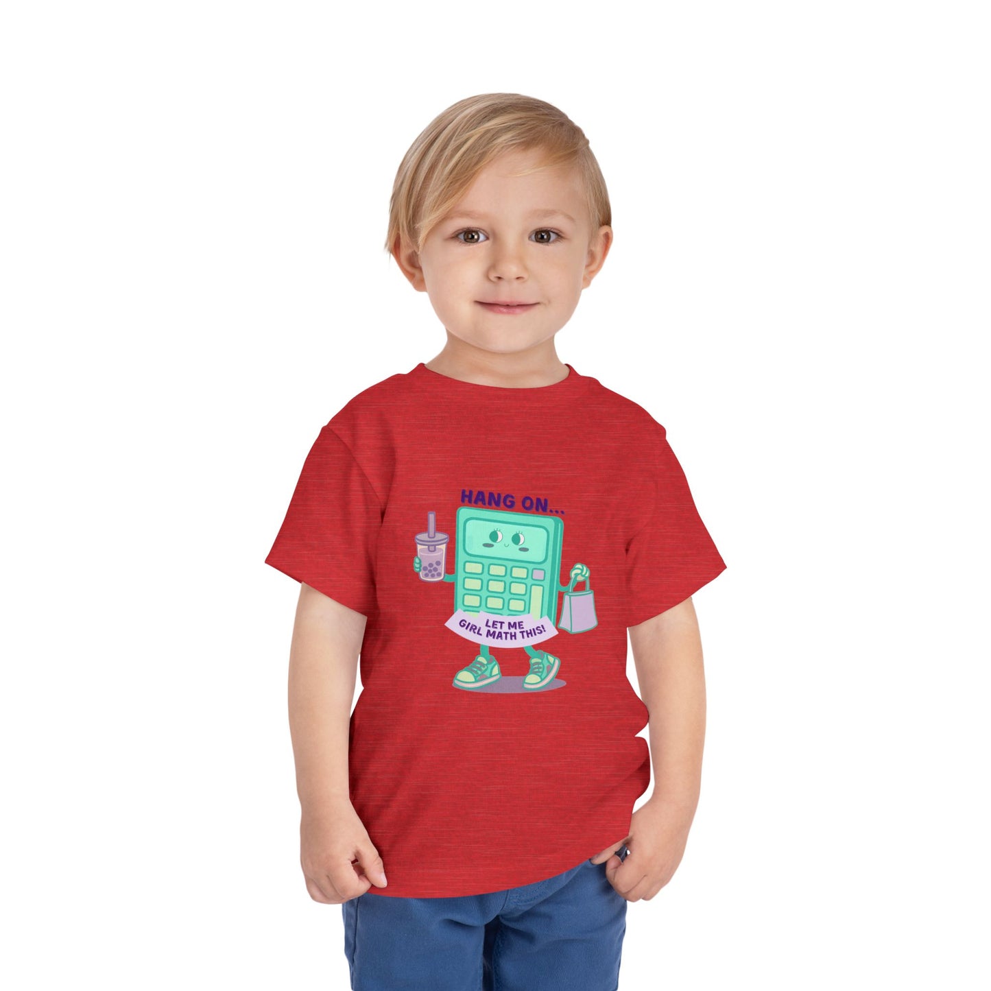 Girl Math - Unisex Toddler/Kid - Front Print on Light & Dark Tees ๐