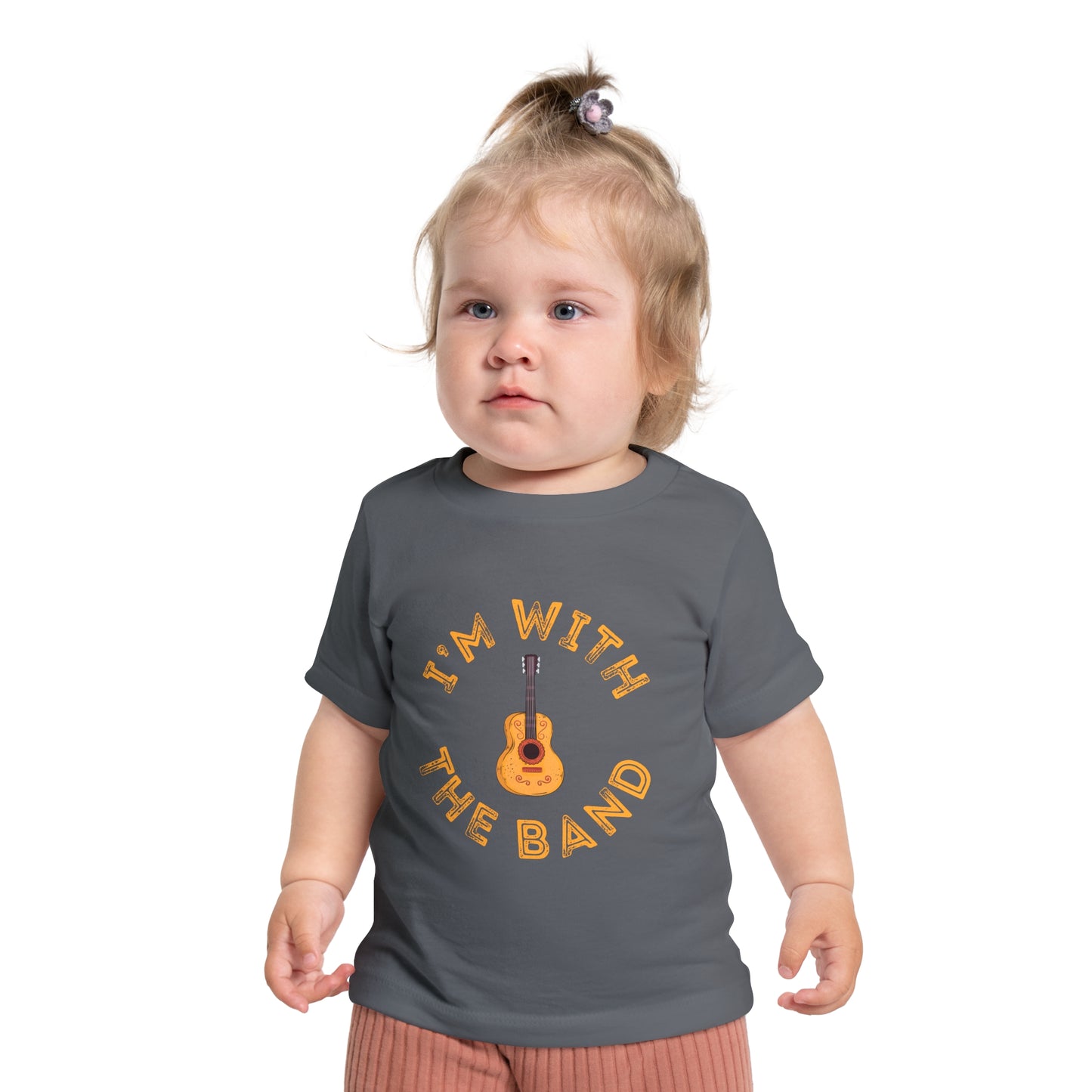 With The Band - Unisex Baby/Toddler - on Light & Dark Tees👕