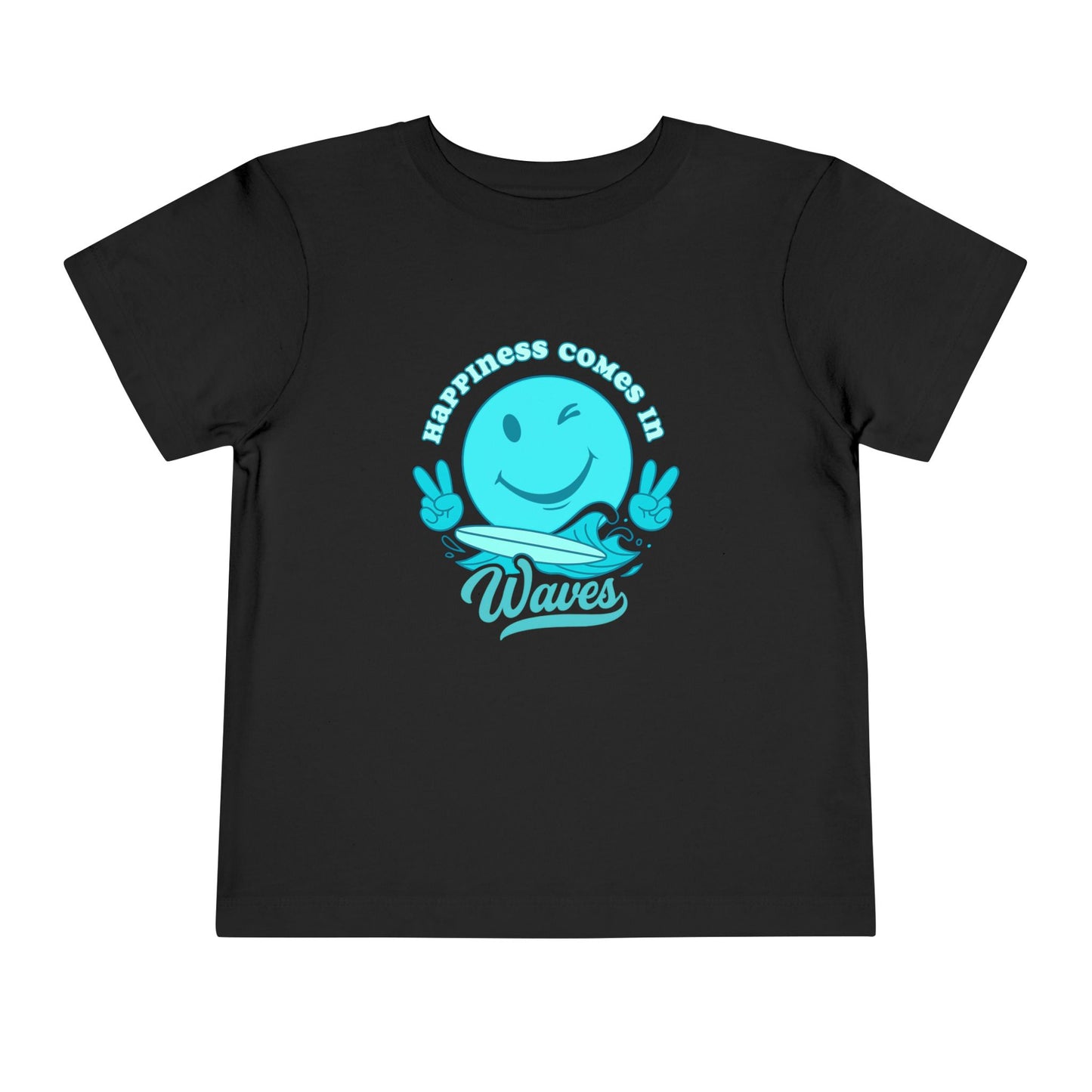 Happiness in Waves- Toddler/Kid - on Light & Dark Tees👕