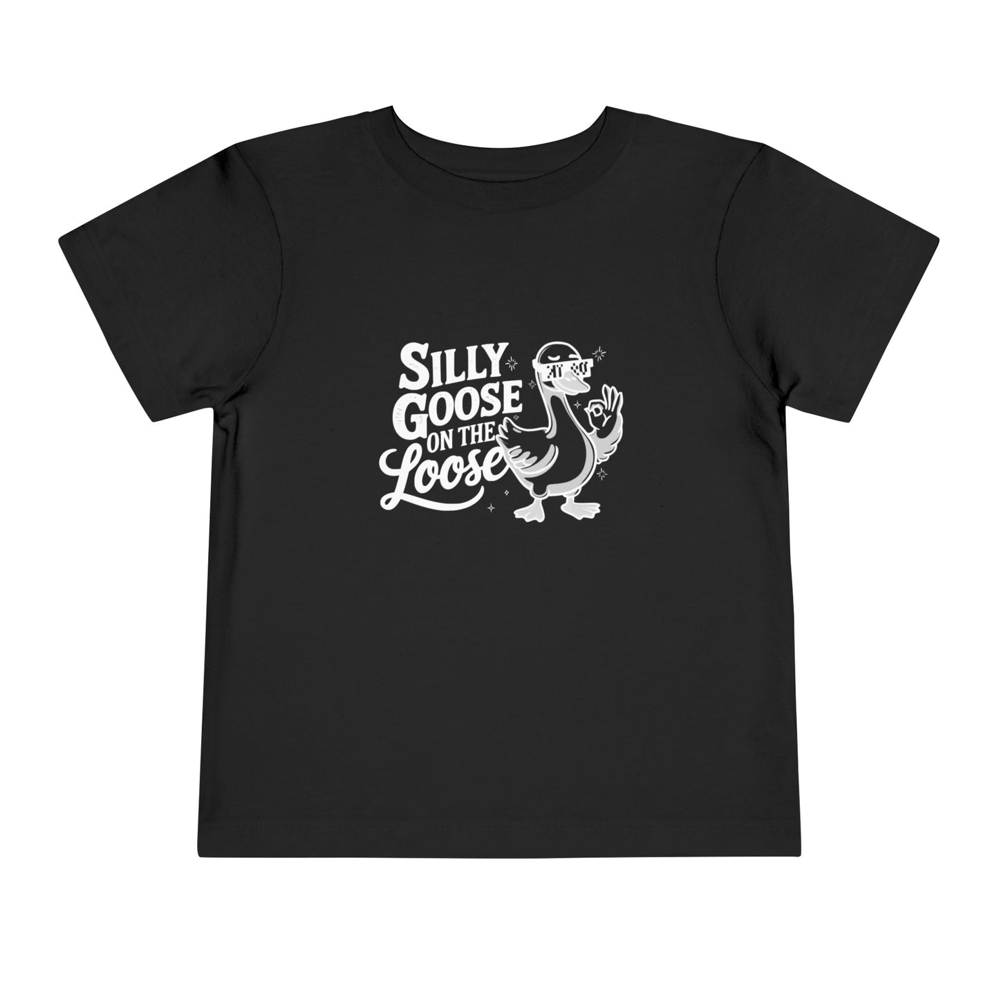 Loose Silly Goose - Toddler Unisex - Front Print on Light & Dark Tees👕