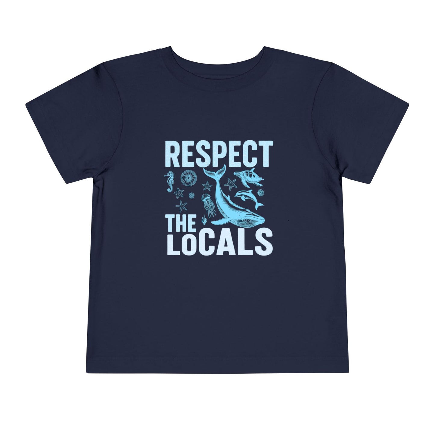 Respect Locals - Front Print on Light & Dark Tees ๐