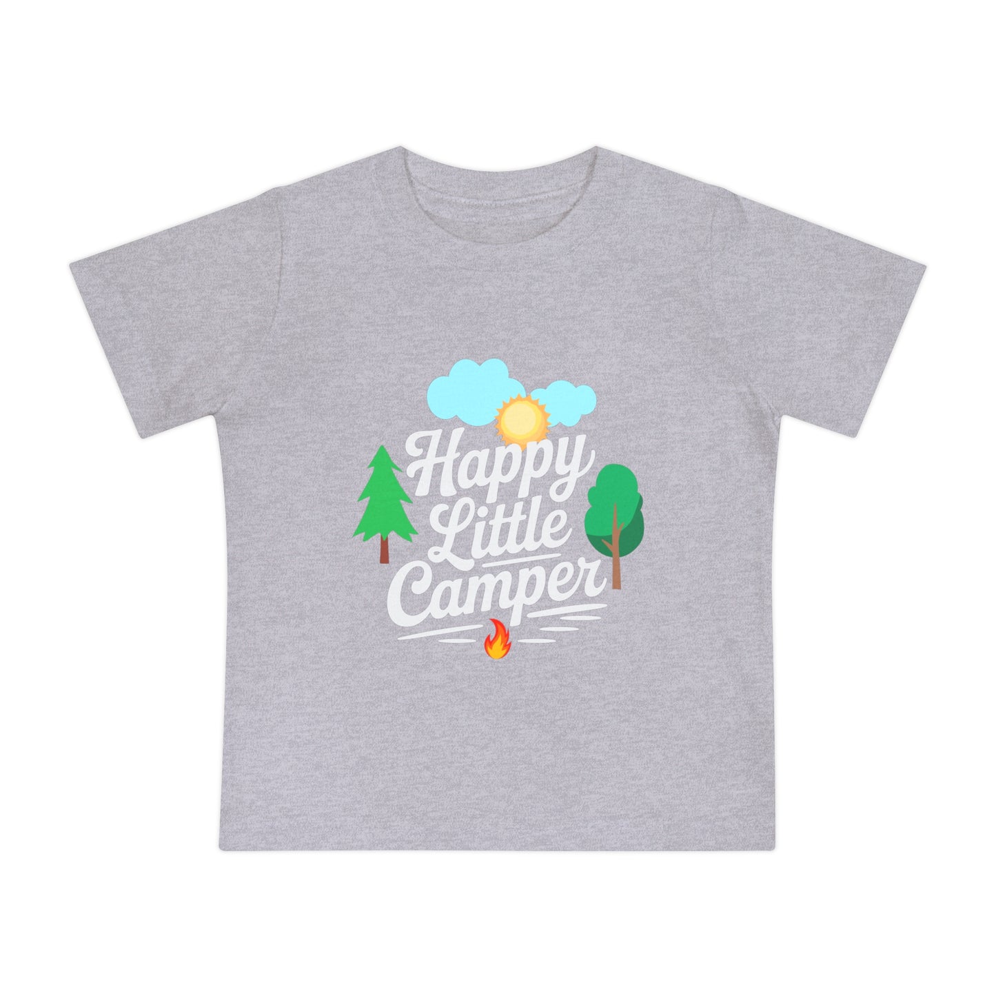 Happy Little Camper Baby - Unisex - on Light & Dark Tees👕
