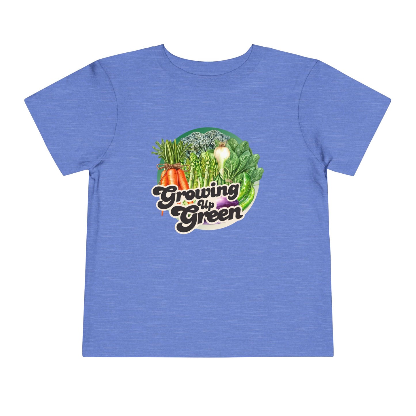 Growing Up Green - Unisex Toddler/Kid - Front Print on Light & Dark Tees👕