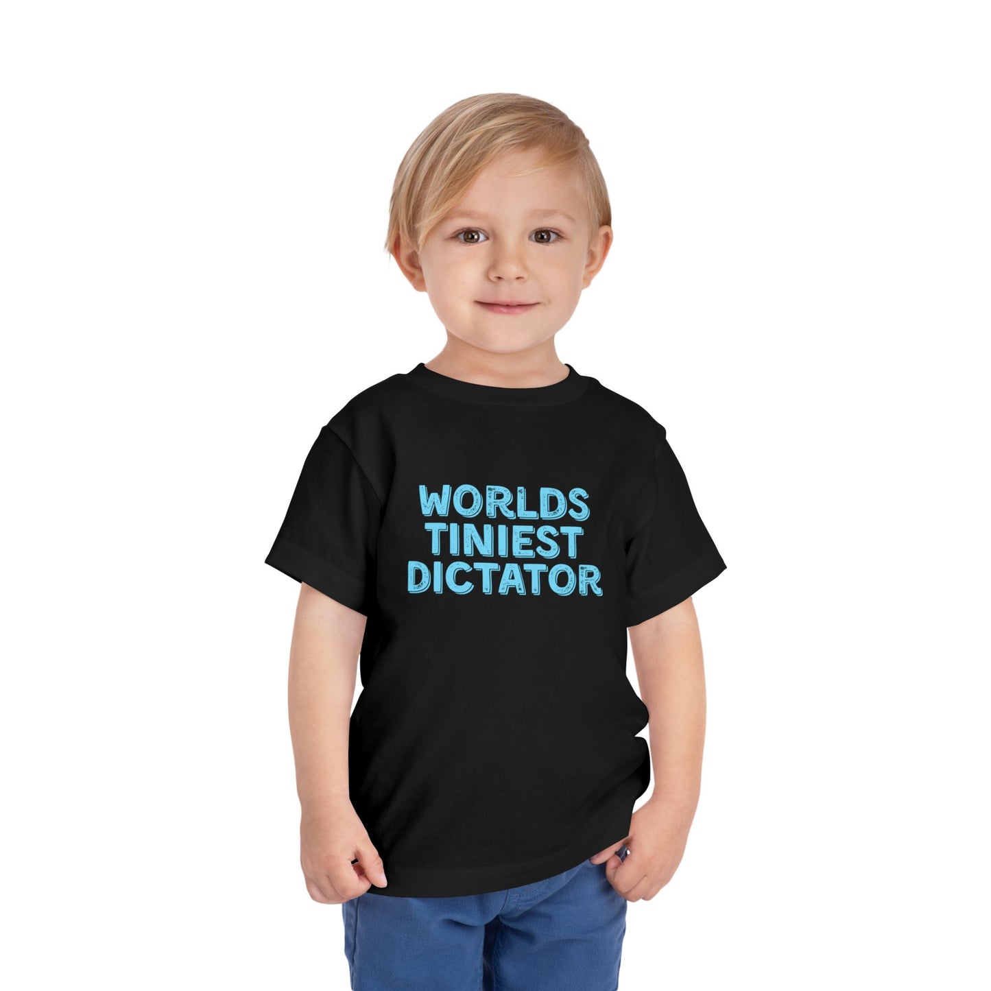 Tiniest Dictator - Unisex Toddler/Kid - Front & Back Print on Light & Dark Tees👕