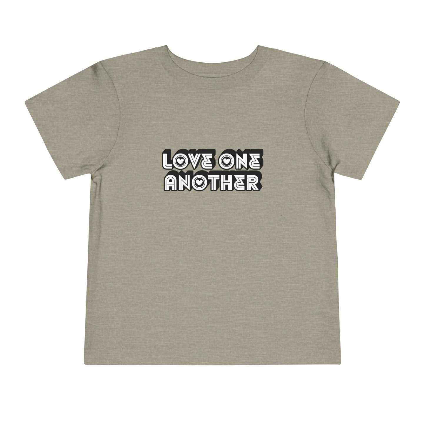 Love One Another - Unisex Toddler/Kid - Front Print on Light & Dark Tees👕