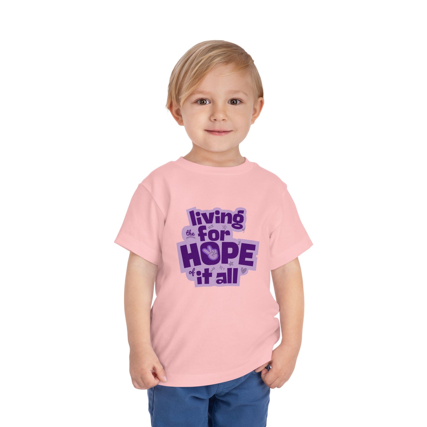 Hope Of It All - Unisex Toddler/Kid - Front Print on Light & Dark Tees 👕