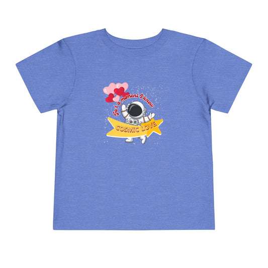 Cosmic Love - Unisex Toddler/Kid - Front Print on Light & Dark Tees👕