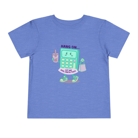 Girl Math - Unisex Toddler/Kid - Front Print on Light & Dark Tees 👕