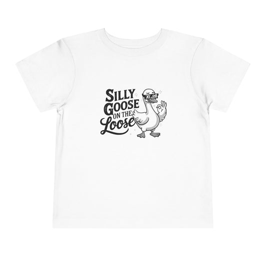 Loose Silly Goose - Toddler Unisex - Front Print on Light & Dark Tees👕