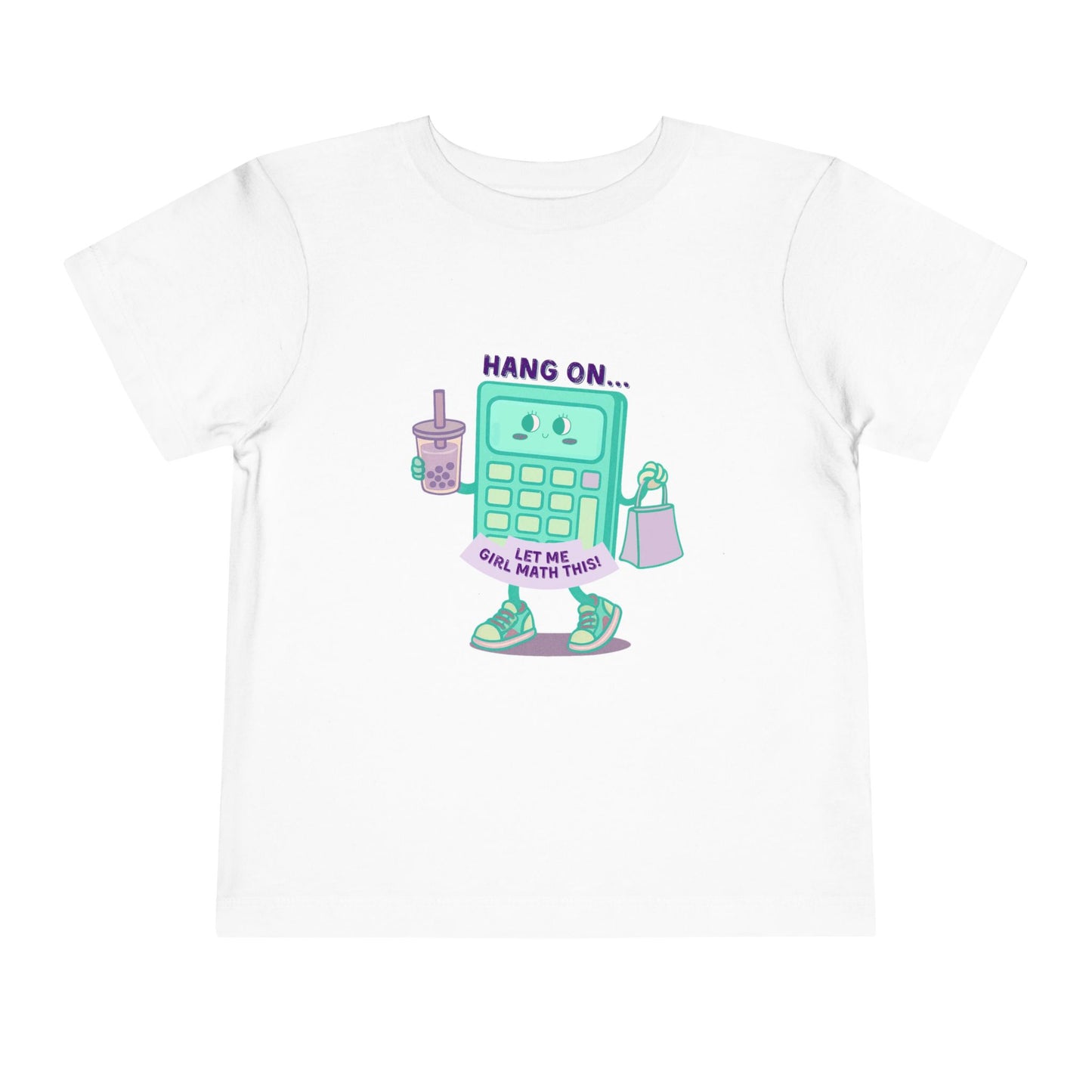 Girl Math - Unisex Toddler/Kid - Front Print on Light & Dark Tees ๐