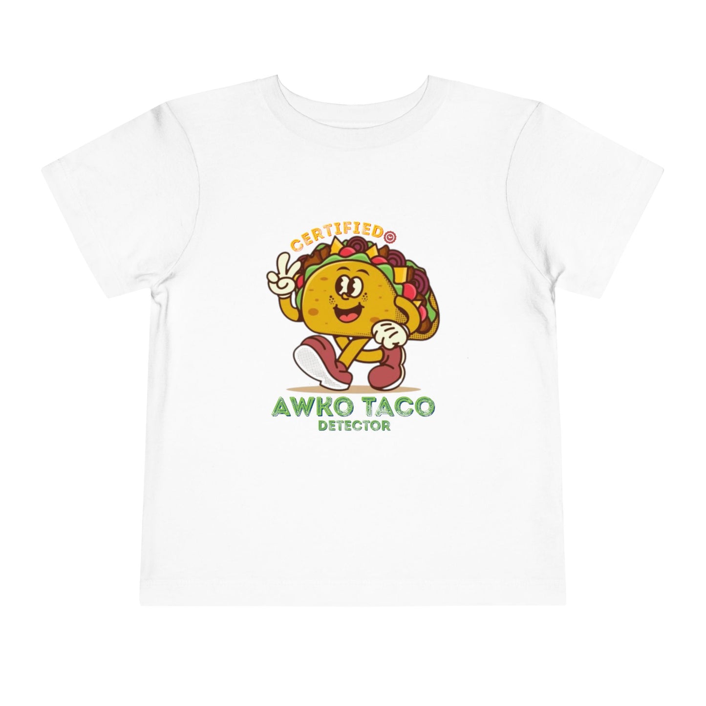 Awko Taco - Unisex Toddler/Kid - Front Print on Light & Dark Tees ๐
