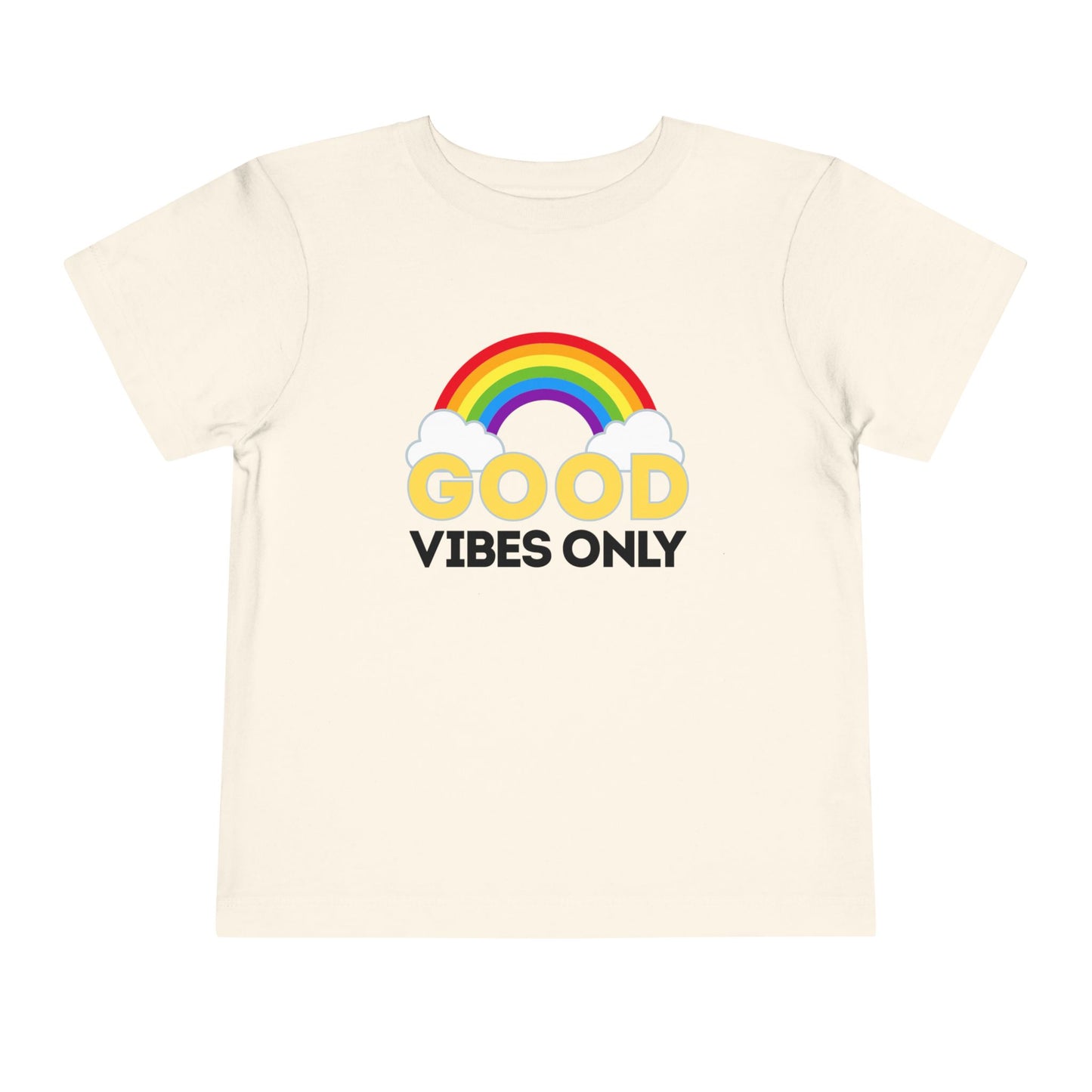 Good Vibes - Unisex Toddler/Kid - Front Print on Light & Dark Tees👕