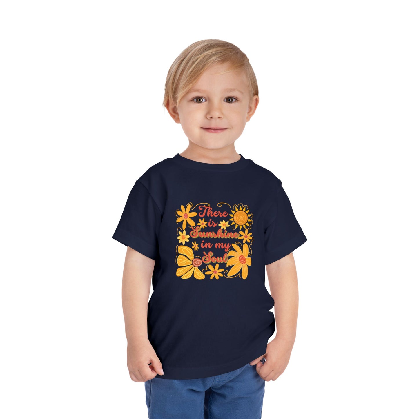 Sunshine In My Soul - Unisex Toddler/Kid - Front Print on Light & Dark Tees👕