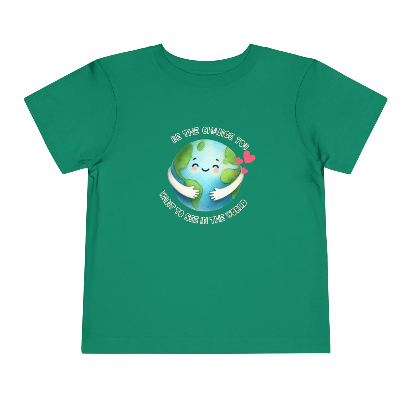 Be The Change - Unisex Toddler/Kid - Front Print on Light & Dark Tees👕