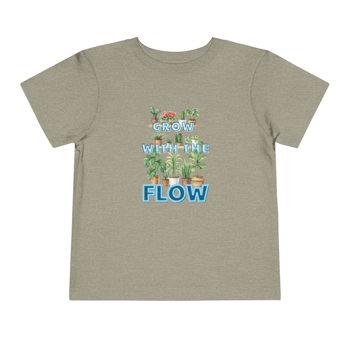 Grow With The Flow - Unisex Toddler/Kid - Front & Back Print on Light & Dark Tees👕