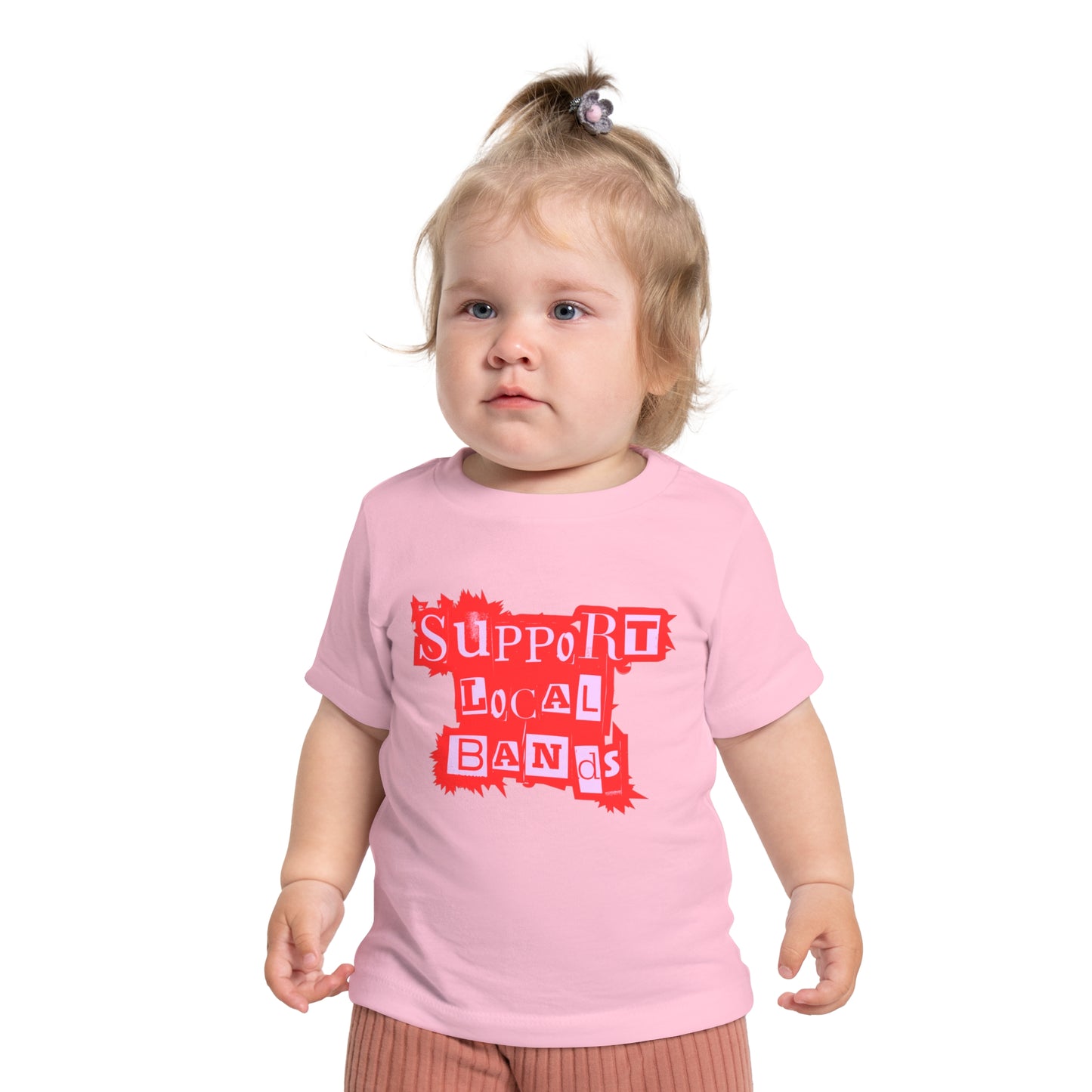 Support Local Bands Punk - Unisex Baby/Toddler - on Light & Dark Tees👕