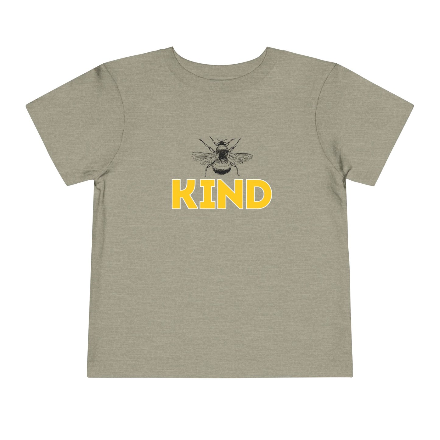 Bee Kind - Unisex Toddler/Kid - Front Print on Light & Dark Tees👕