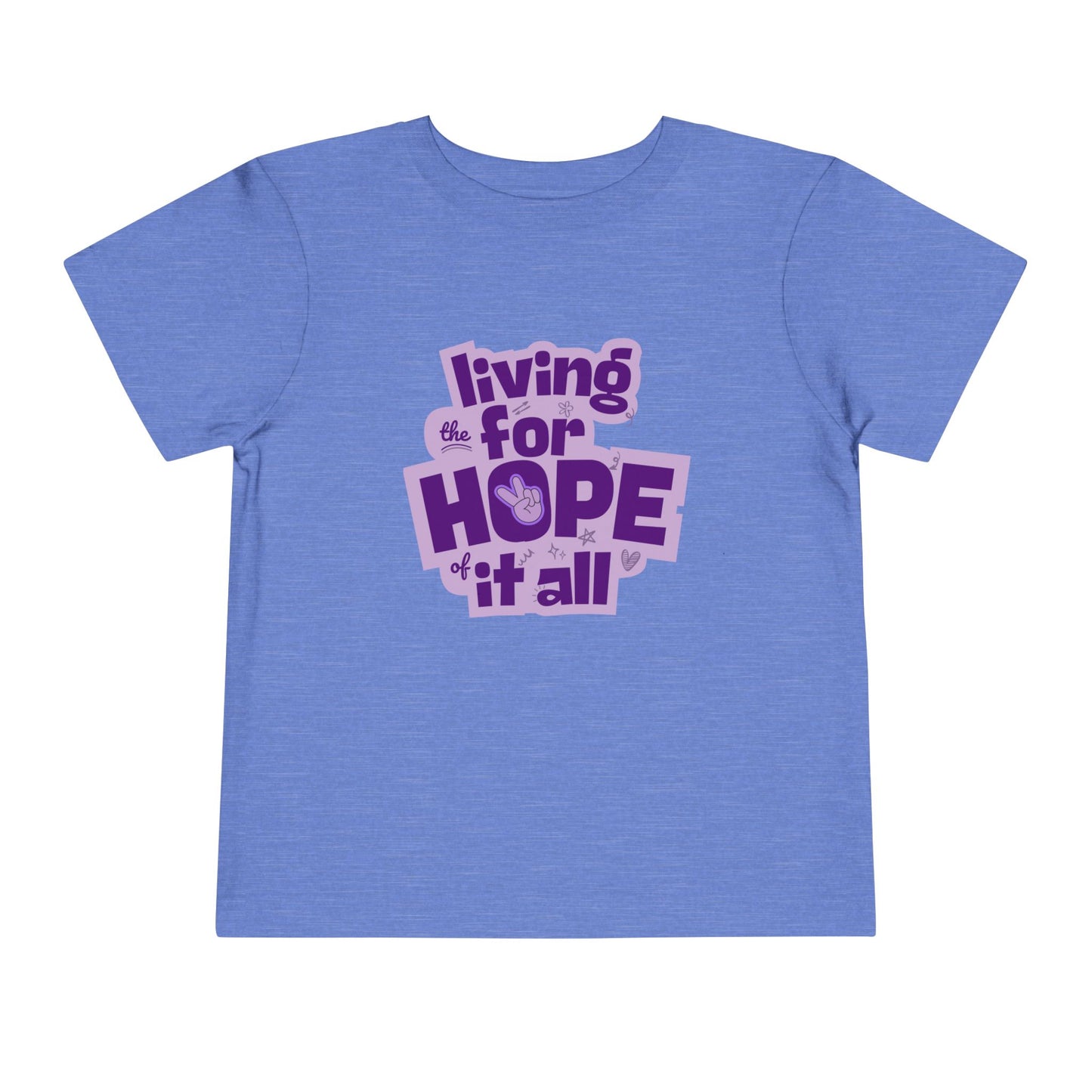 Hope Of It All - Unisex Toddler/Kid - Front Print on Light & Dark Tees 👕