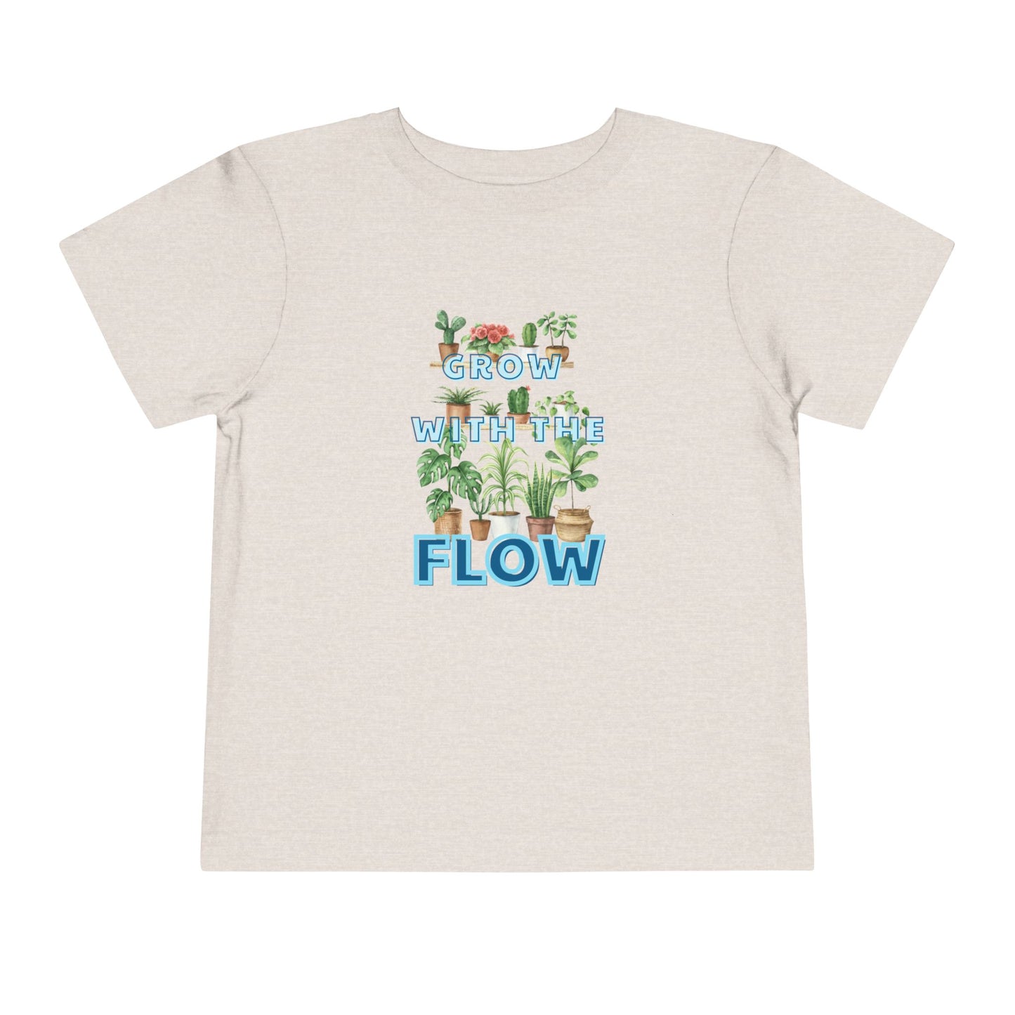 Grow With The Flow - Unisex Toddler/Kid - Front & Back Print on Light & Dark Tees👕