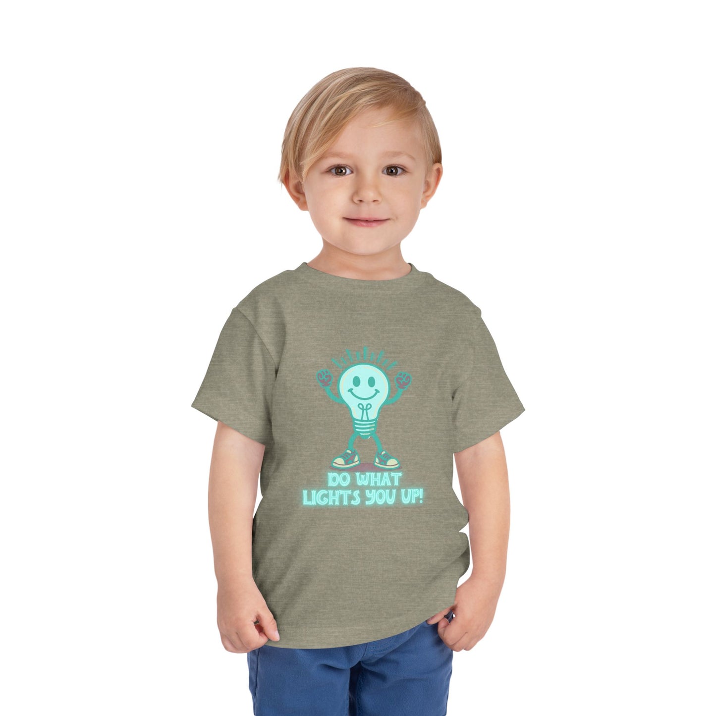 Lights You Up - Unisex Toddler/Kid - Front Print on Light & Dark Tees 👕