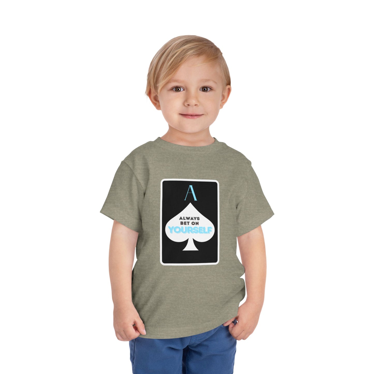 Bet On Yourself - Unisex Toddler/Kid - Front Print on Light & Dark Tees👕