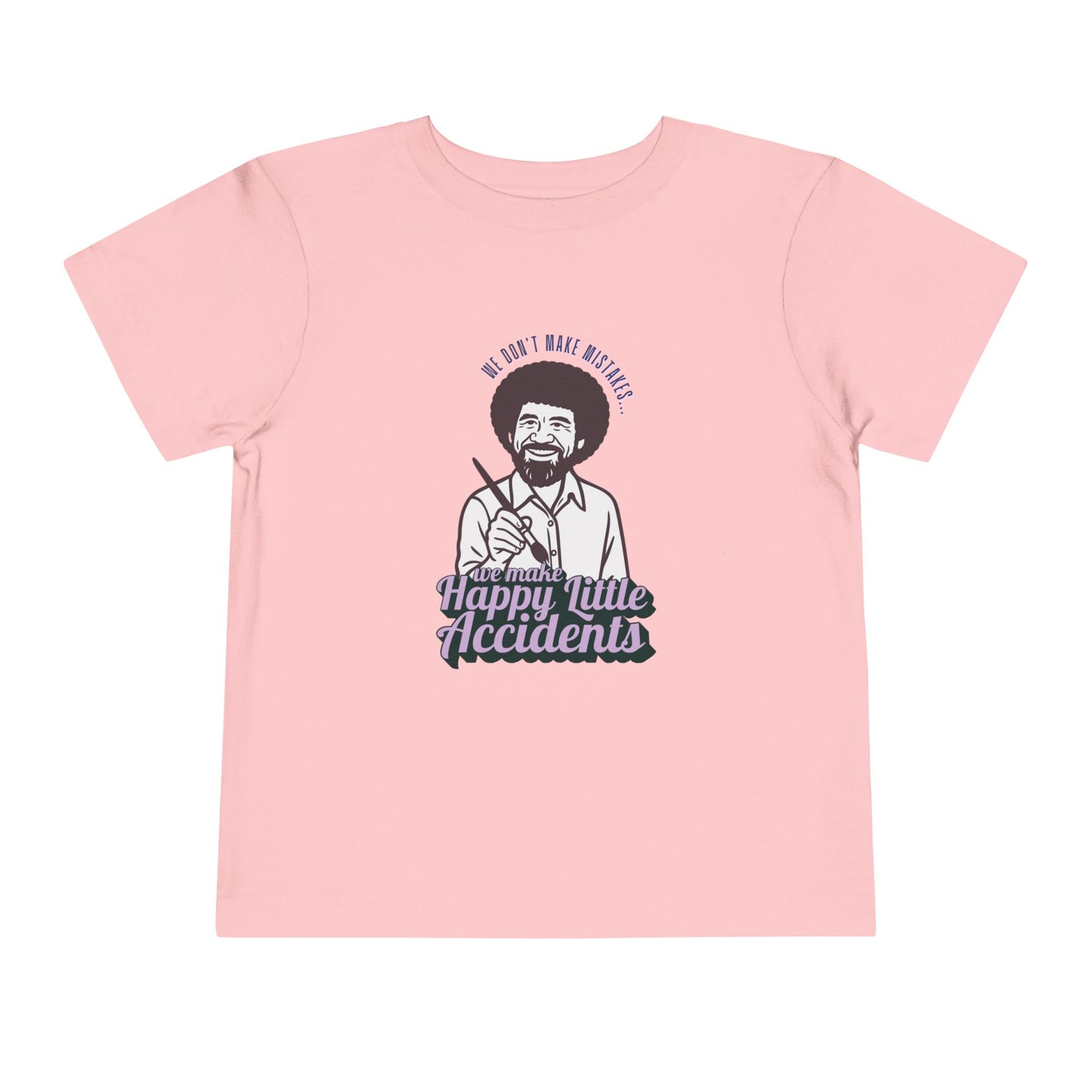 Bob Ross - Unisex Toddler/Kid - Front Print on Light & Dark Tees ๐