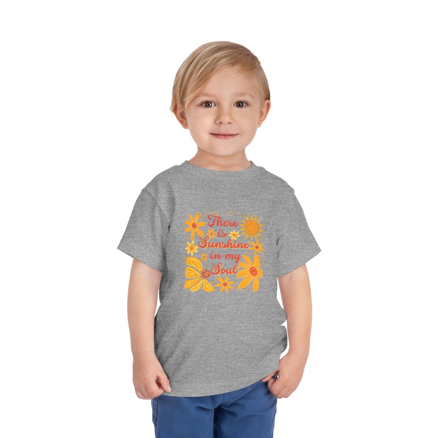 Sunshine In My Soul - Unisex Toddler/Kid - Front Print on Light & Dark Tees👕