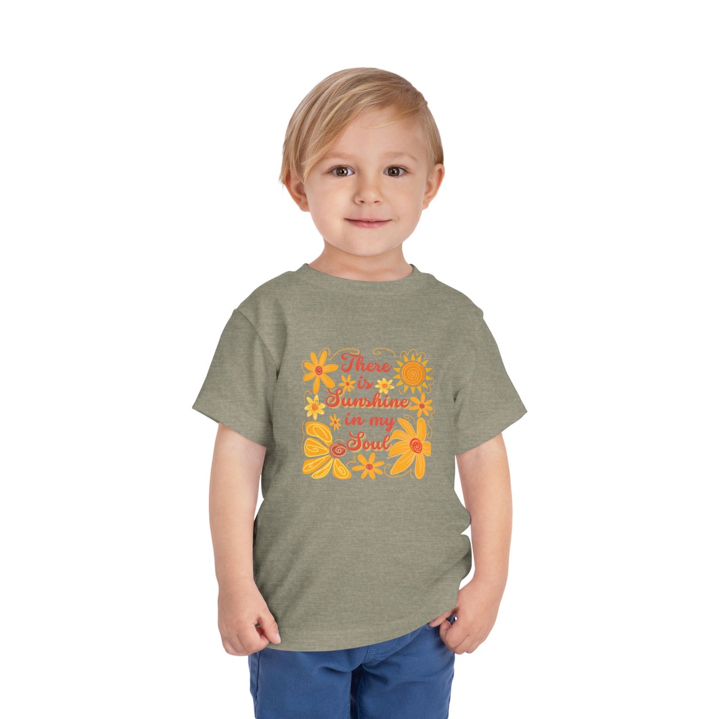 Sunshine In My Soul - Unisex Toddler/Kid - Front Print on Light & Dark Tees👕