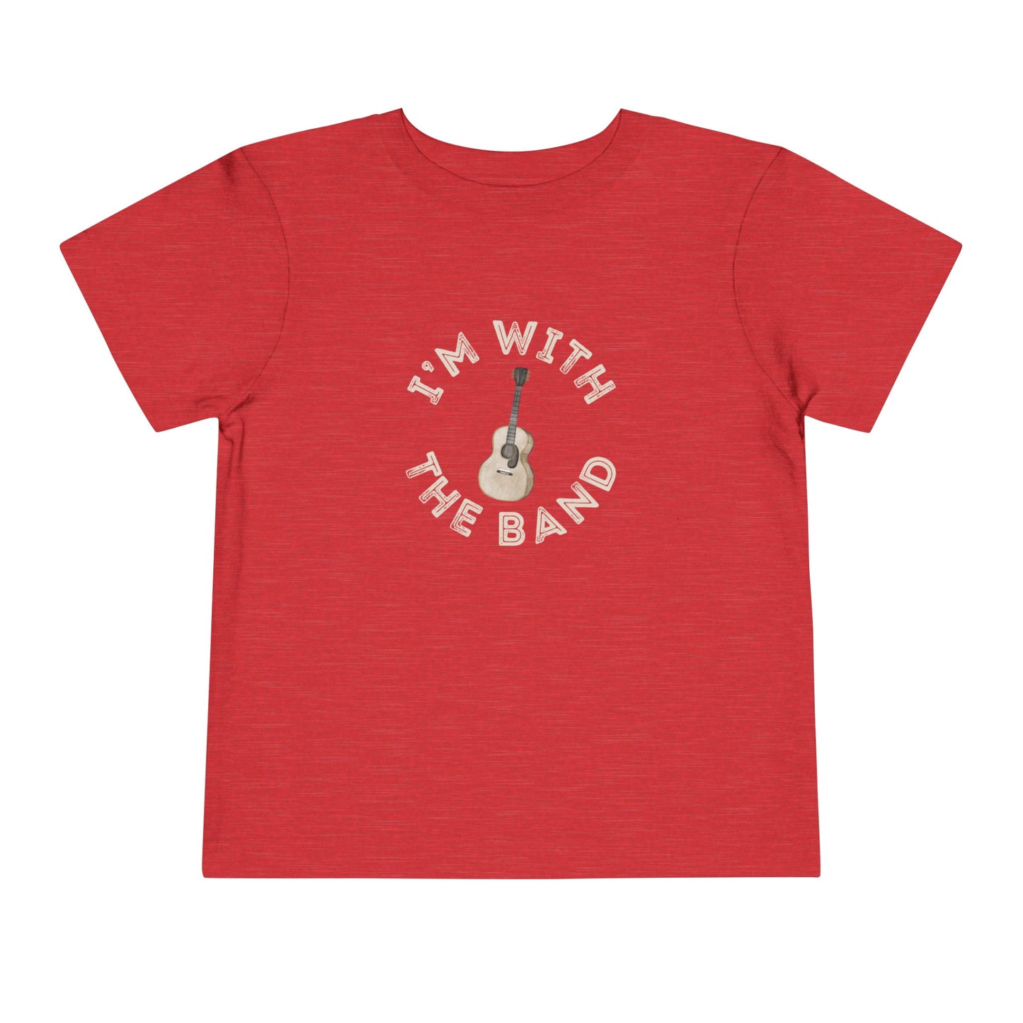 With The Band - Unisex Toddler/Kid - Front & Back Print on Light & Dark Tees👕