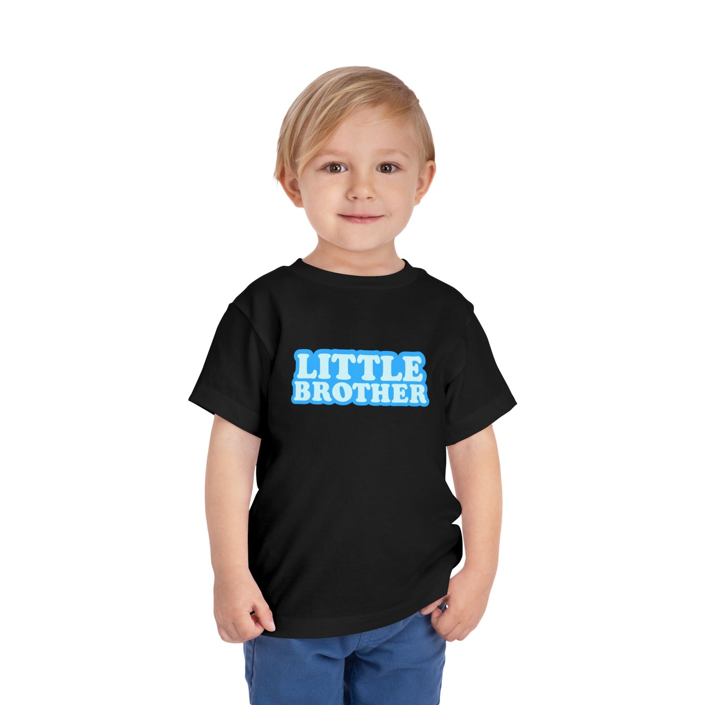 Little Brother - Unisex Toddler/Kid - Front Print on Light & Dark Tees 👕