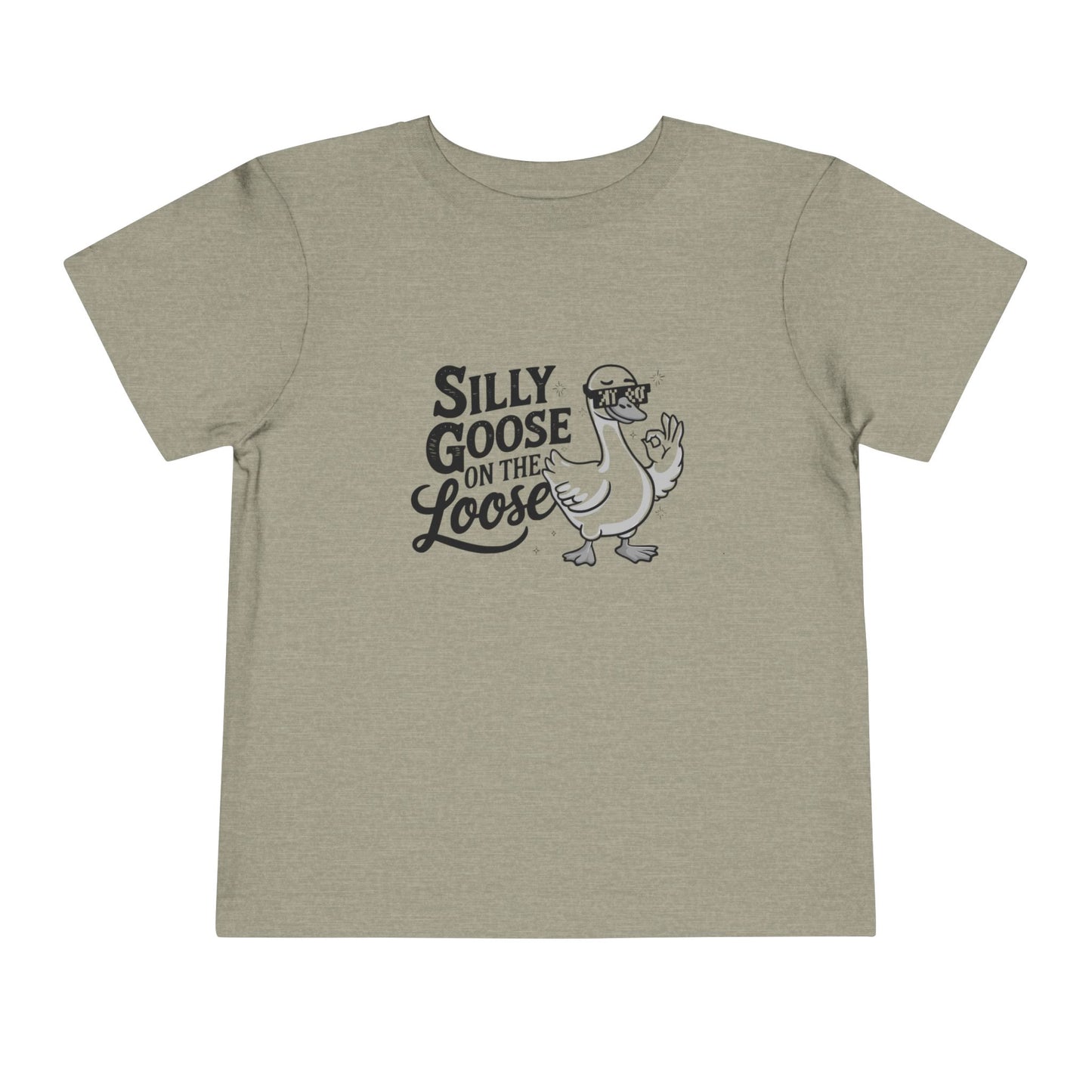 Loose Silly Goose - Toddler Unisex - Front Print on Light & Dark Tees👕