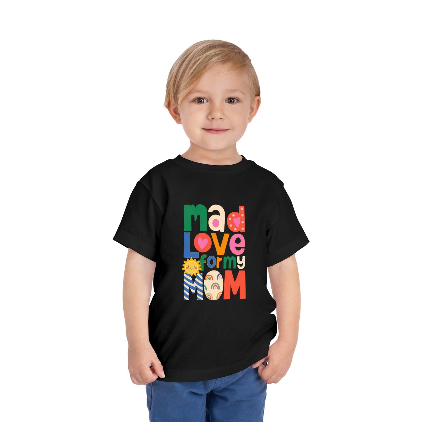 Mad Mom Love - Unisex Toddler/Kid - Front Print on Light & Dark Tees 👕