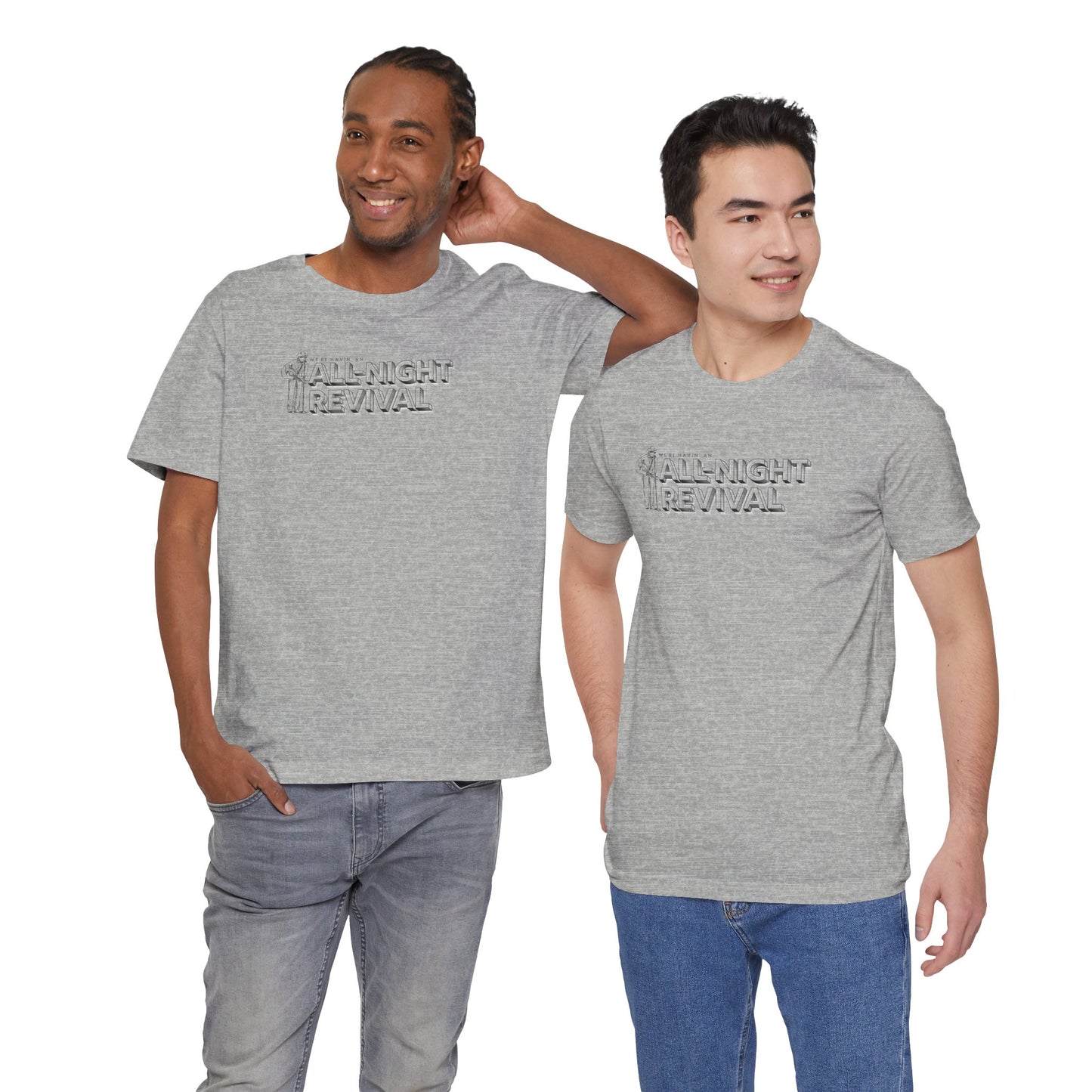All Night Revival - Unisex Fit - Dark & Light Tees π