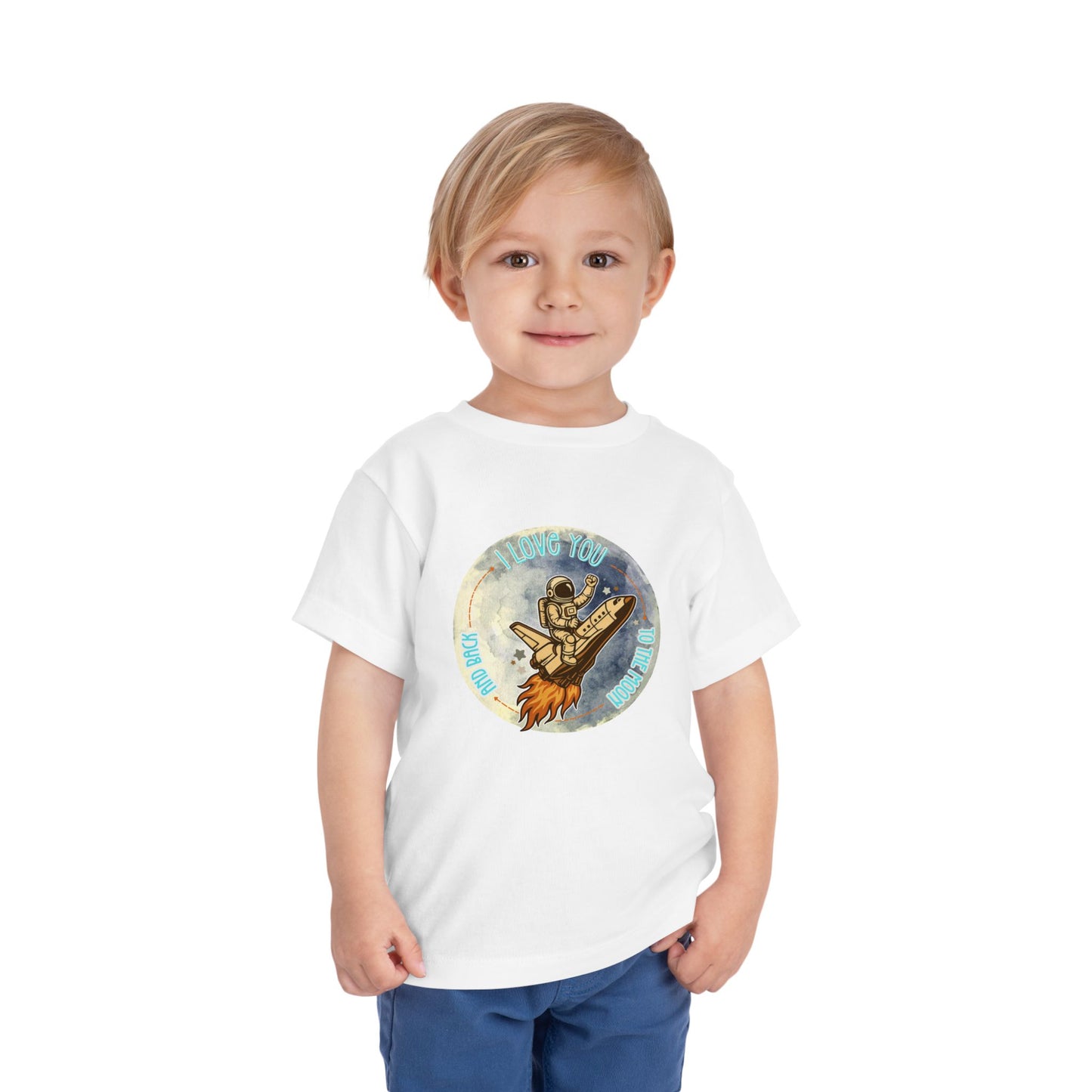 To The Moon - Unisex Toddler/Kid - Front Print on Light & Dark Tees 👕