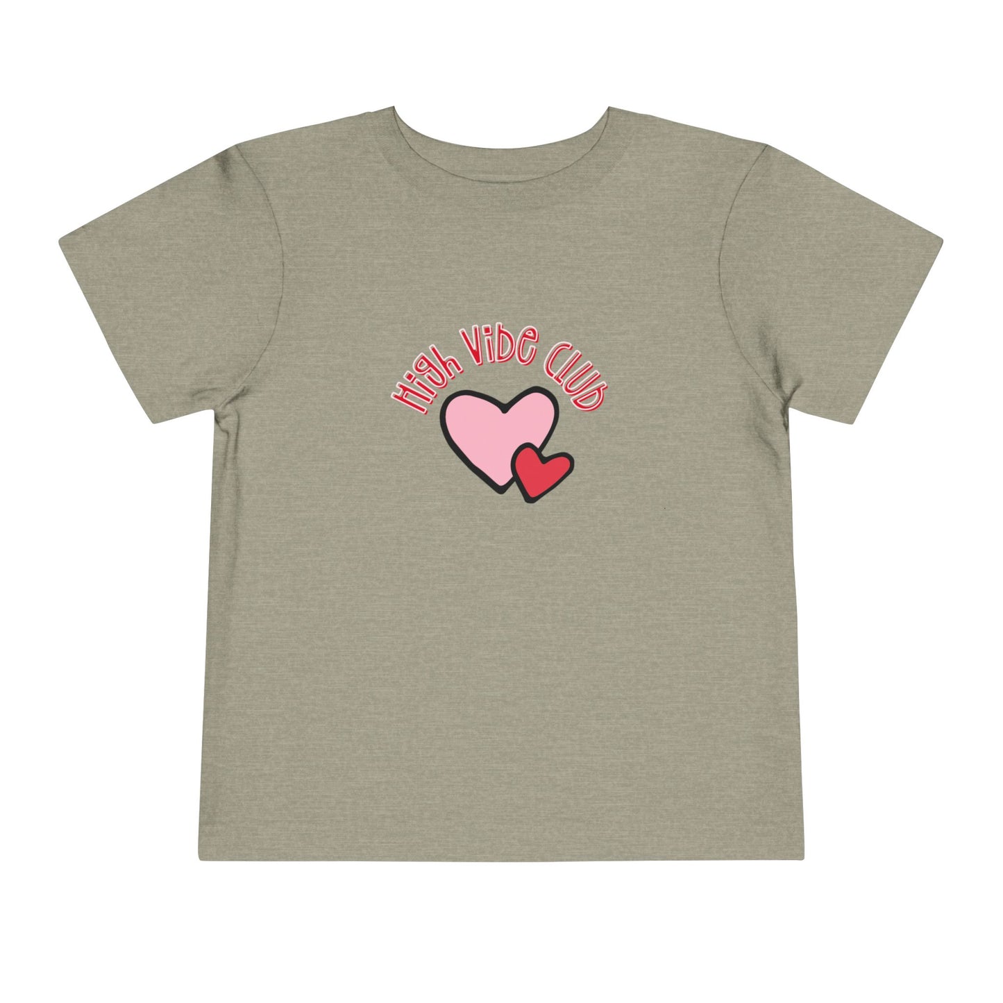 High Vibe Club - Toddler Unisex - Front and Back Print on Light & Dark Tees👕
