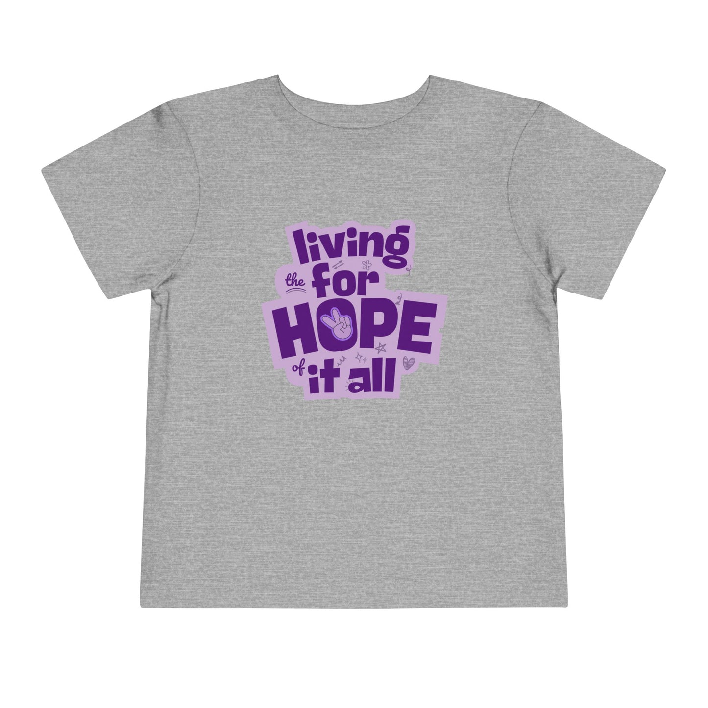 Hope Of It All - Unisex Toddler/Kid - Front Print on Light & Dark Tees 👕