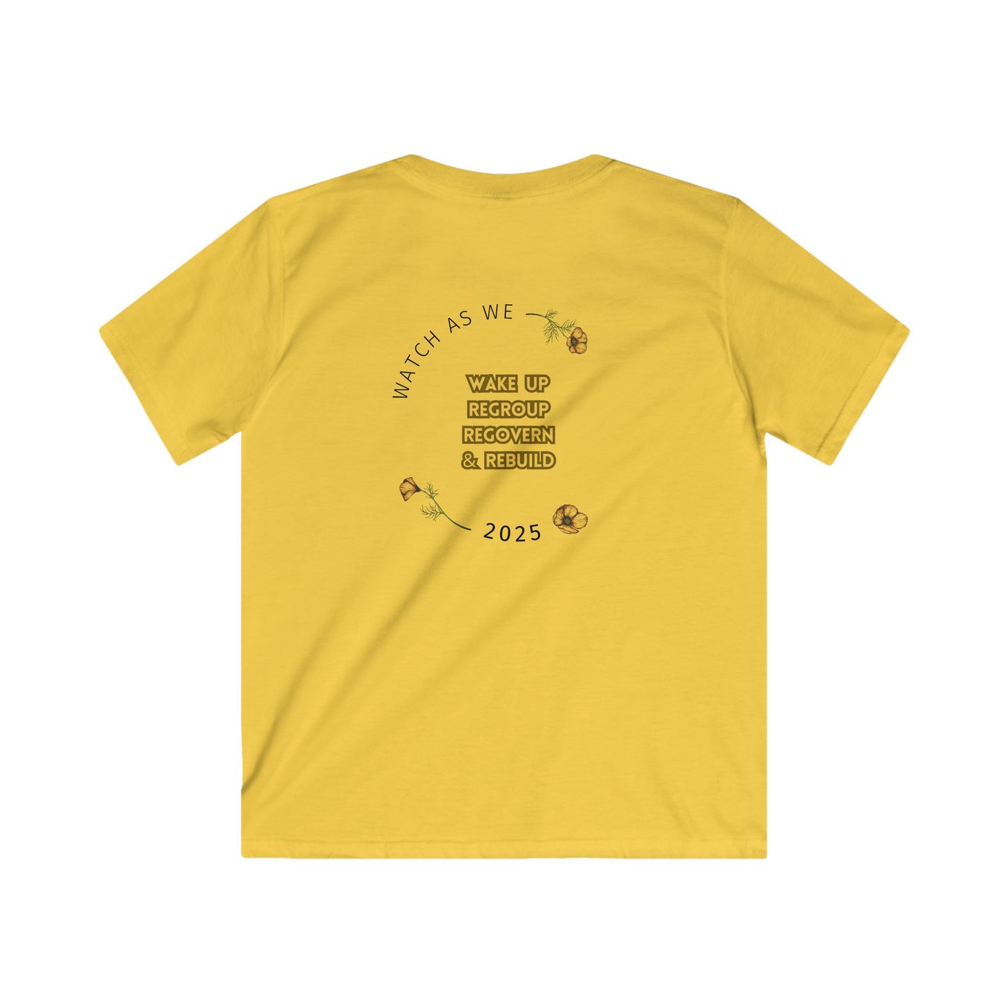 Watch Us Rebuild - Kids Unisex - Dark & Light Tees π