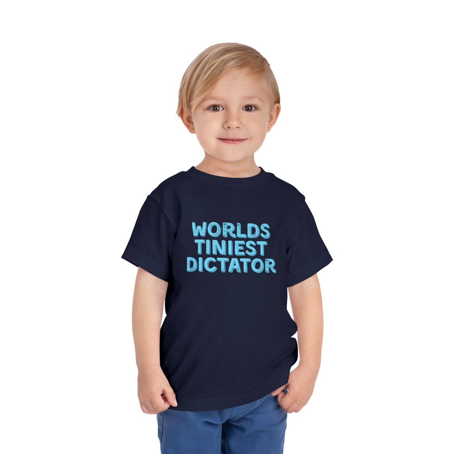 Tiniest Dictator - Unisex Toddler/Kid - Front & Back Print on Light & Dark Tees👕