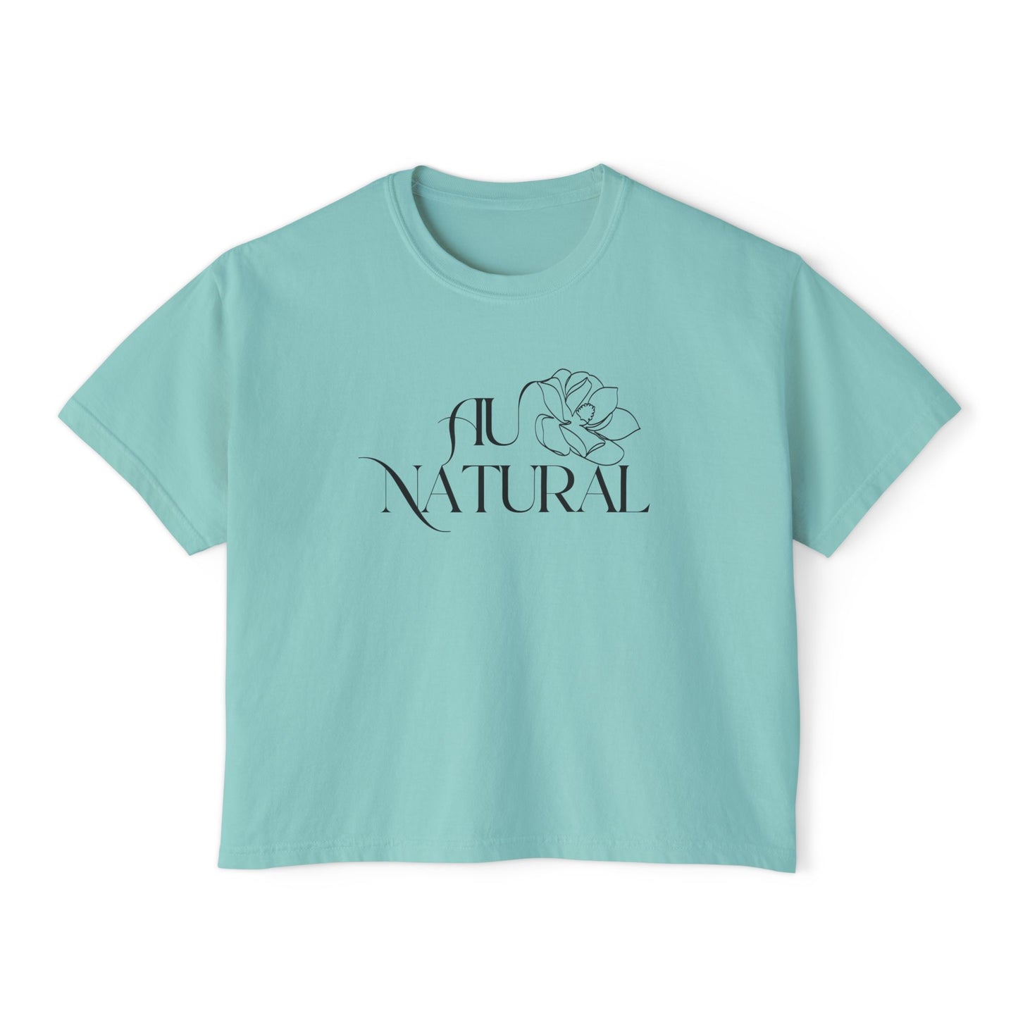 Au Natural - Woman's Boxy Tee π