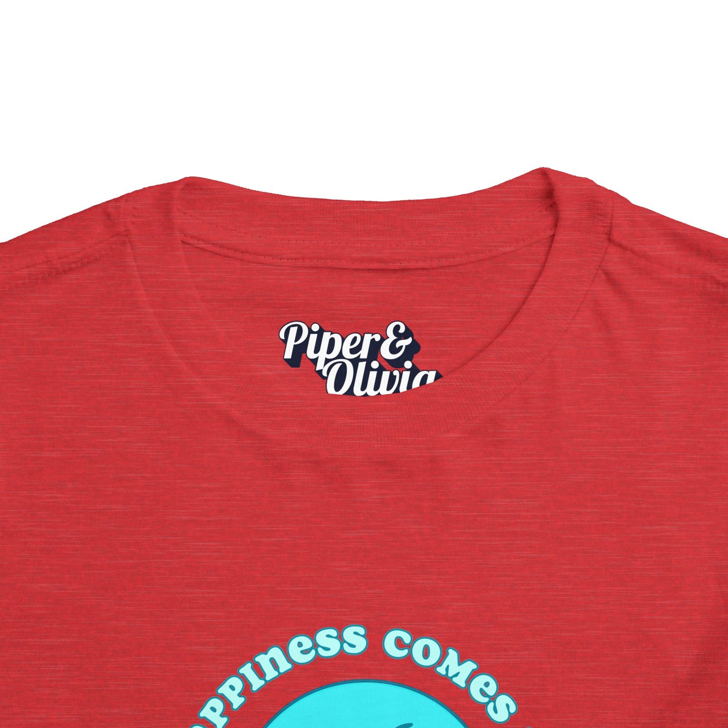 Happiness in Waves- Toddler/Kid - on Light & Dark Tees👕