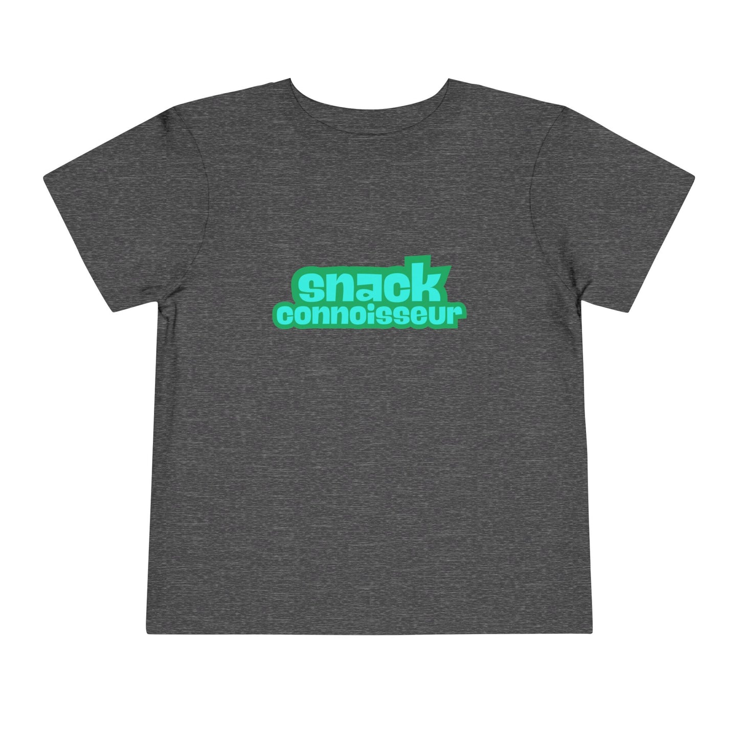 Snack Connoisseur - Unisex Toddler/Kid - Front Print on Light & Dark Tees 👕