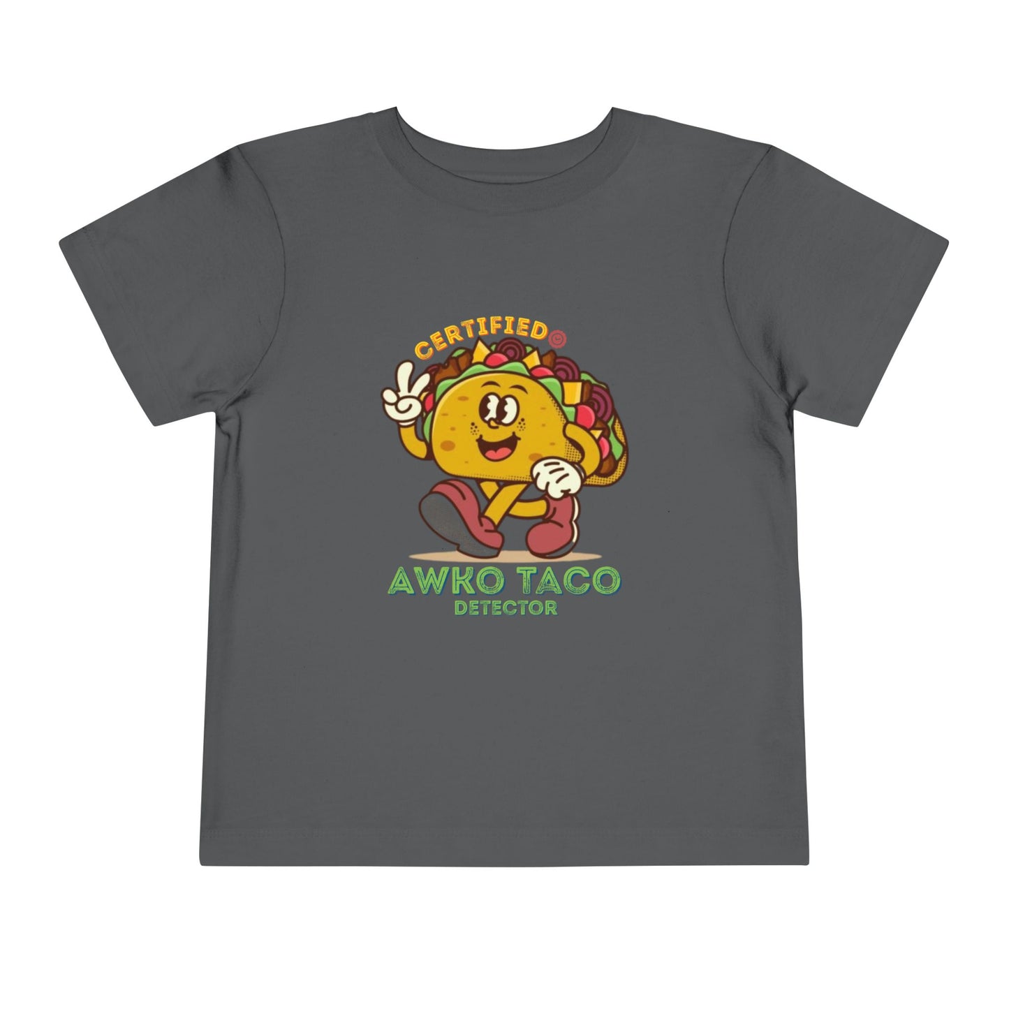 Awko Taco - Unisex Toddler/Kid - Front Print on Light & Dark Tees ๐