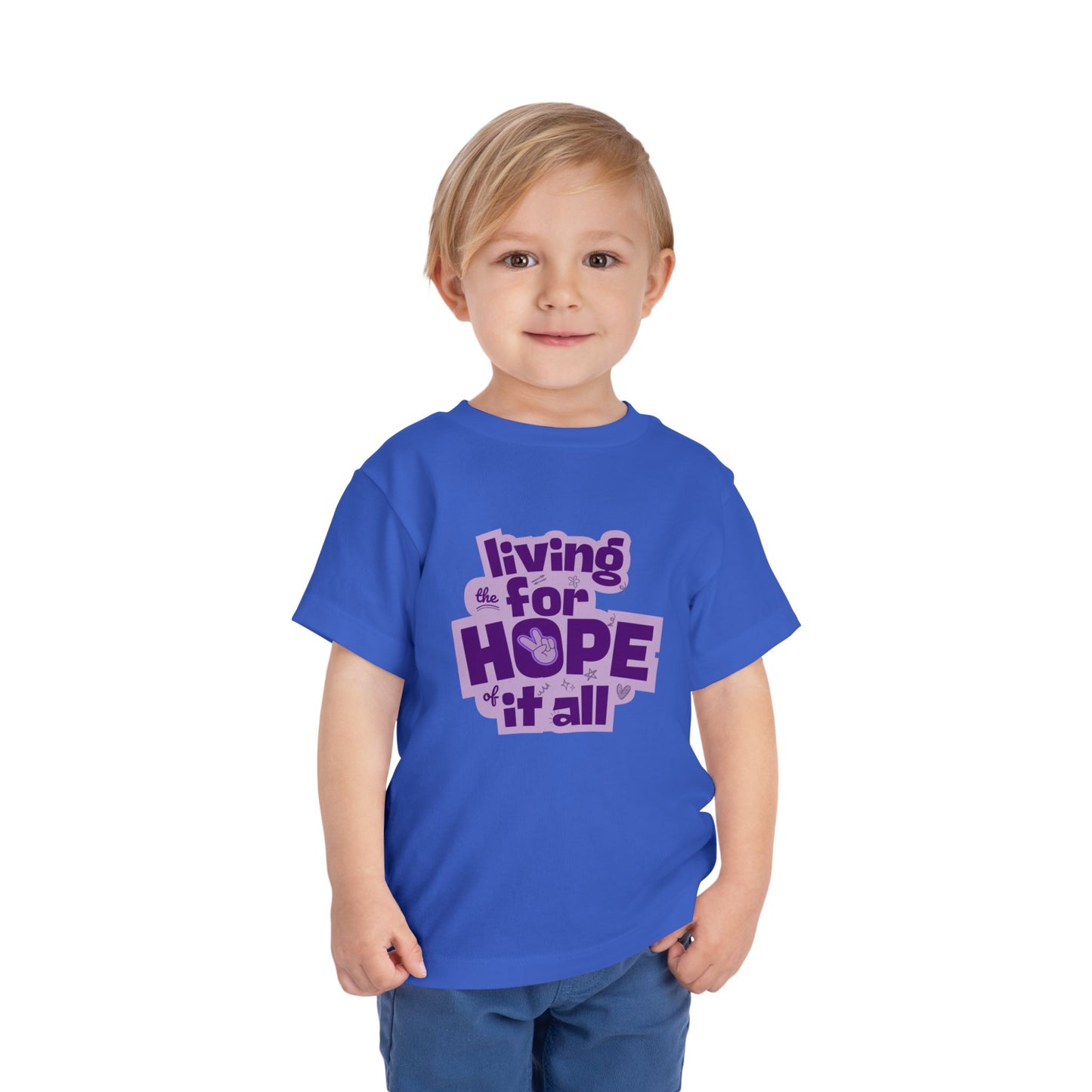 Hope Of It All - Unisex Toddler/Kid - Front Print on Light & Dark Tees 👕