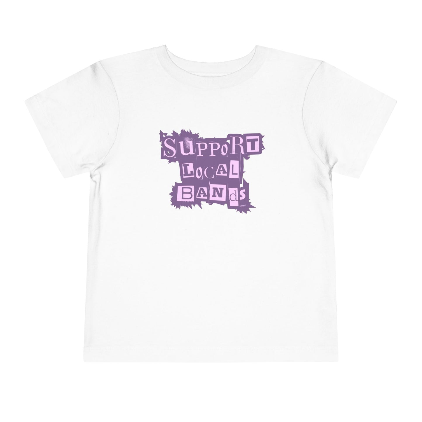Support Local Bands Punky - Unisex Toddler/Kid - Front Print on Light & Dark Tees👕