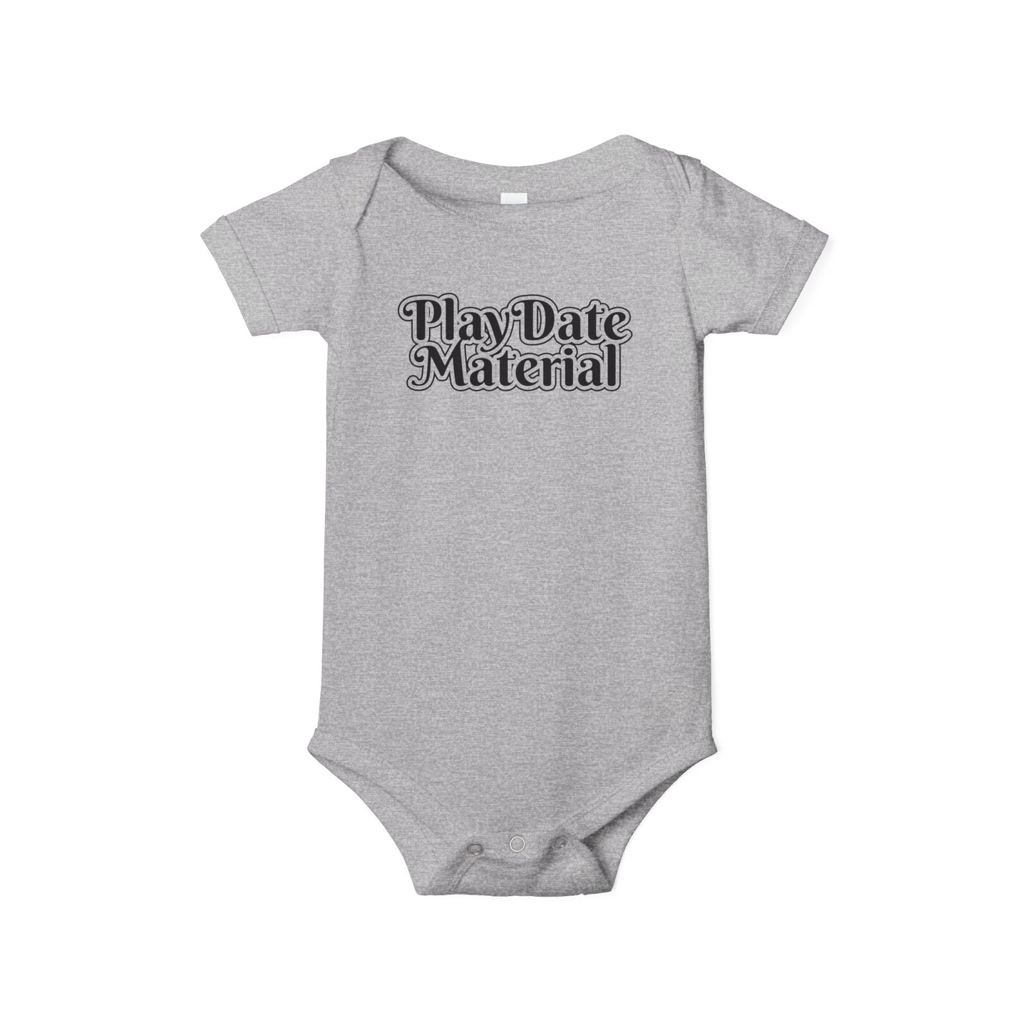 Play Date Material - Unisex Baby - on Light & Dark Onsies👕