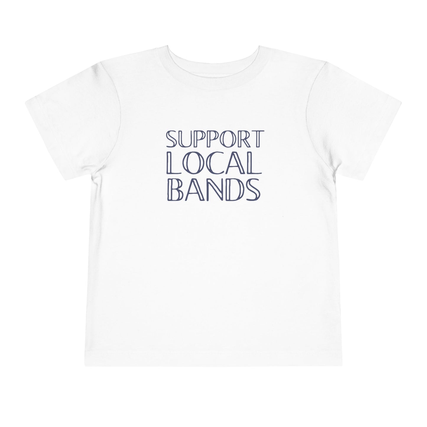 Support Local Bands - Unisex Toddler/Kid - Front Print on Light & Dark Tees👕