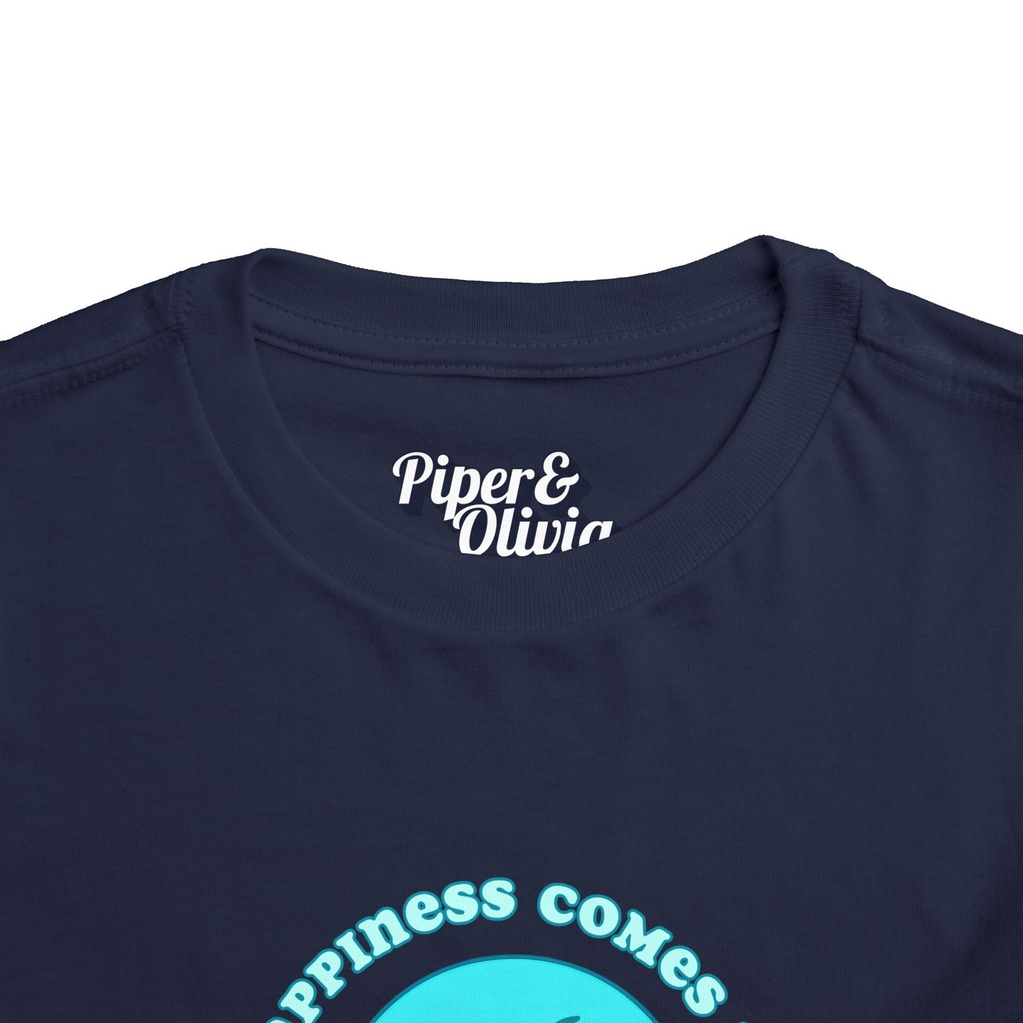 Happiness in Waves- Toddler/Kid - on Light & Dark Tees👕