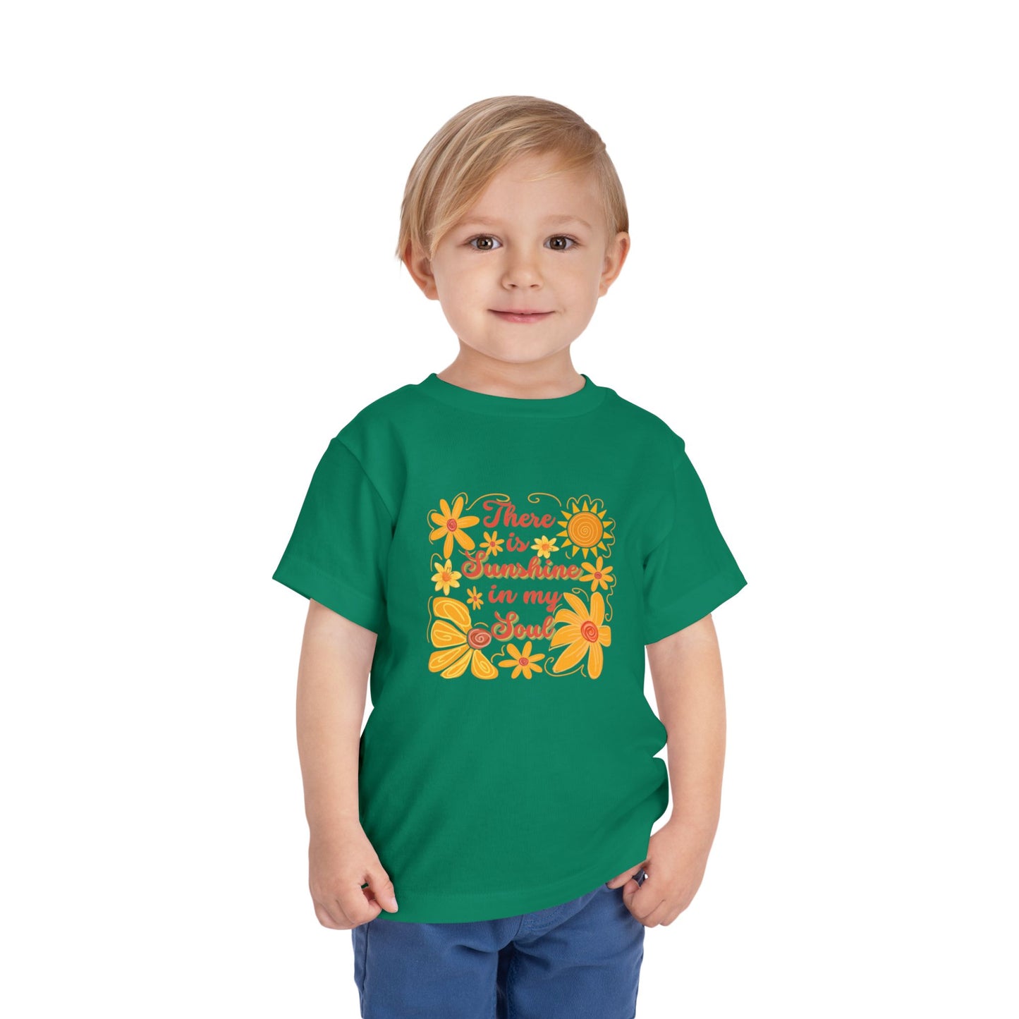 Sunshine In My Soul - Unisex Toddler/Kid - Front Print on Light & Dark Tees👕